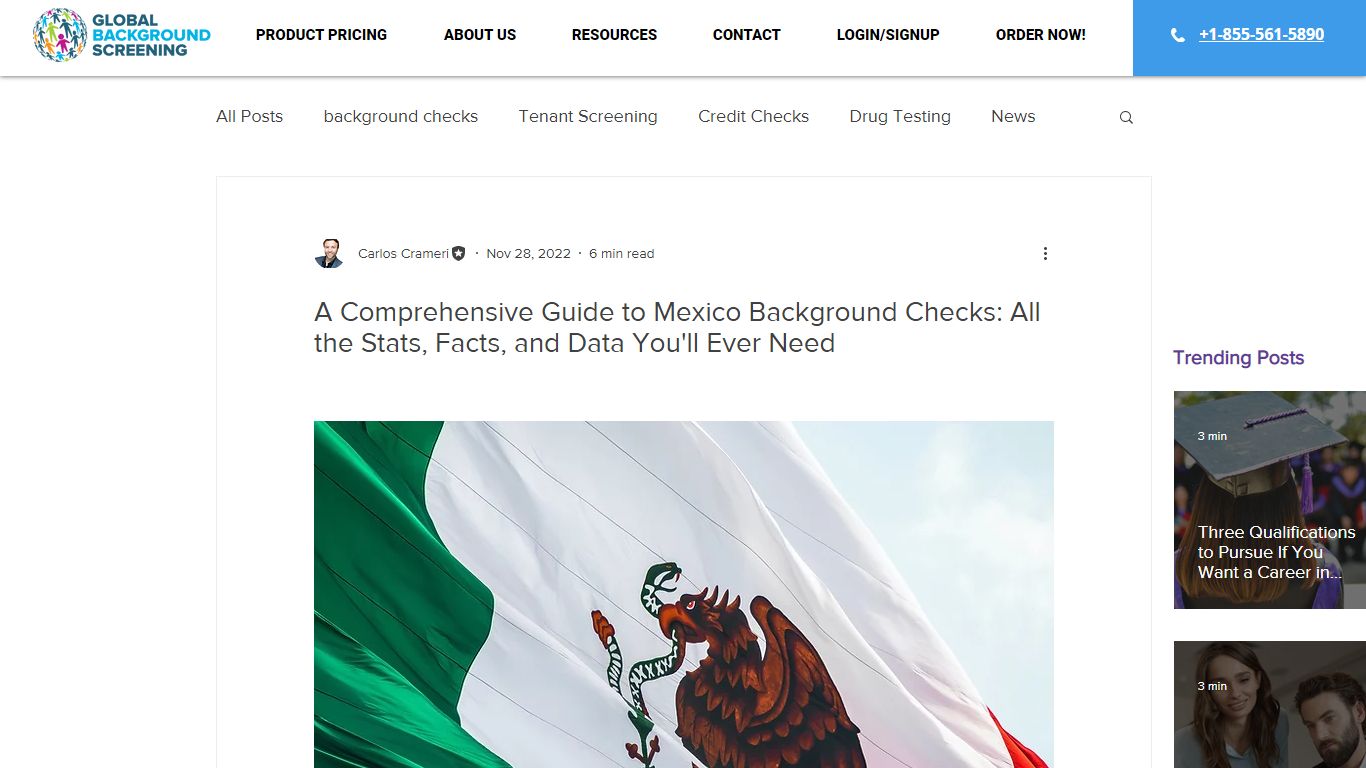 How To Order Background Checks in Mexico - GBS